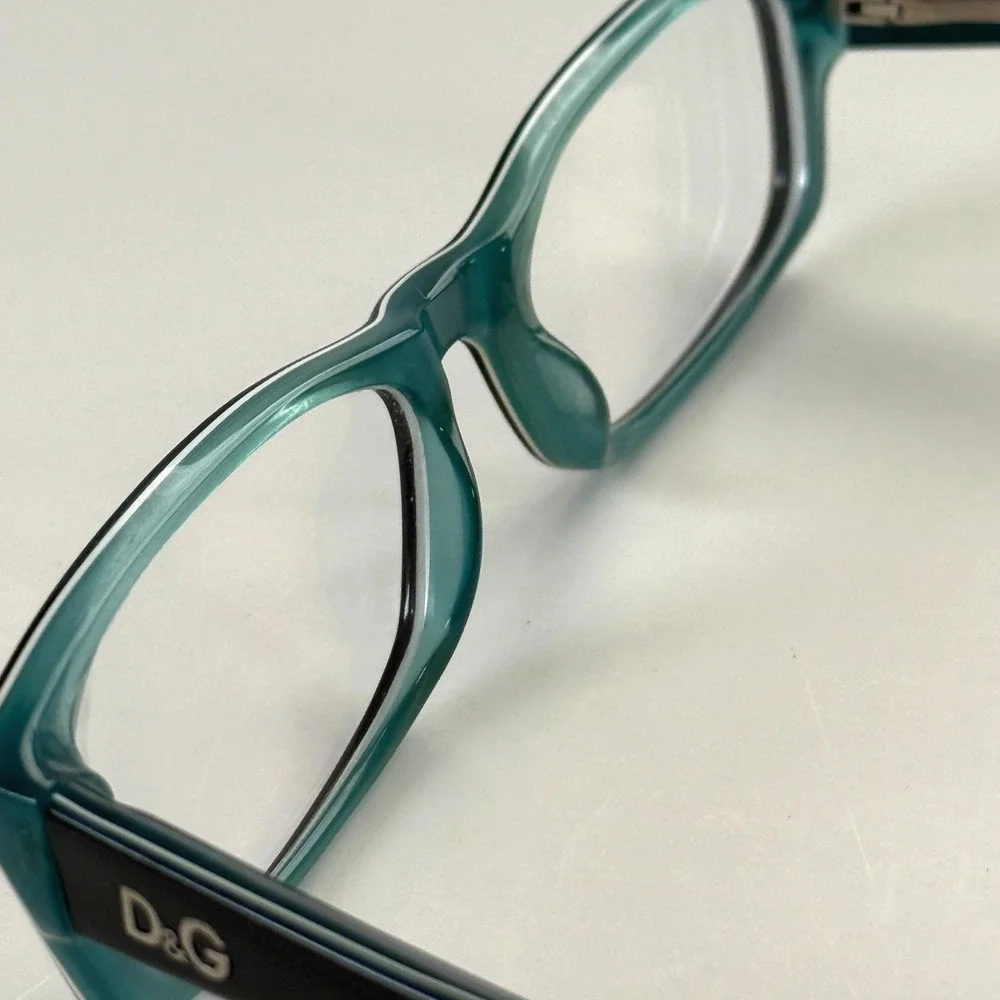 Dolce &‎ Gabbana DD 1212 1870 Eyeglasses Frame Only Womens 52-16-135 Black/Green